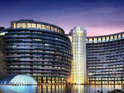 Intercontinental Shanghai Wonderland Екстериор снимка